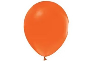 Balonevi 12 Baskı Balonu Neon Turuncu 100 Lü