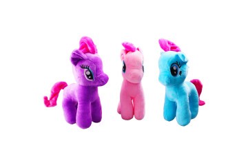Kızılkaya Oyuncak Peluş Pony 3 Renk Kzl-1705038