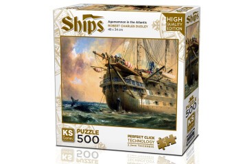 Ks Games Puzzle 500 Parça Hms Agamemnon İn Atlantic 20050