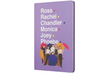 Mabbels Sert Kapak Butik Defter Friends Central Perk Karakter İsmi Lila 80 YP 15x21 DFT-388005