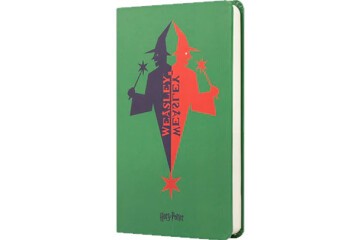 Mabbels Sert Kapak Mini Defter Harry Potter Weasley Yeşil 80 YP 9x14 DFT-388241