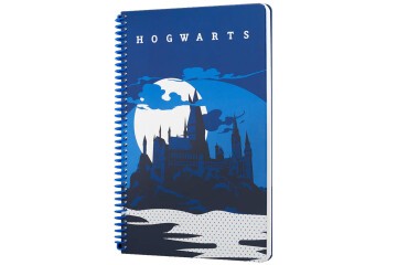 Mabbels Spiralli Defter Harry Potter Hogwarts Lacivert 80 YP 17x24 DFT-388425
