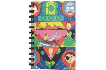 Mabbels Spiralli Defter Rick And Morty Kırmızı 80 YP 17x24 DFT-388517