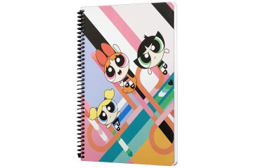 Mabbels Spiralli Defter The Powerpuff Girls Pembe 80 YP 17x24 DFT-388470