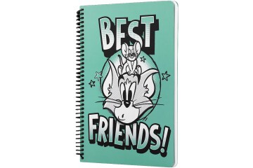 Mabbels Spiralli Defter Tom And Jerry Best Friends Yeşil 80 YP 17x24 DFT-388593