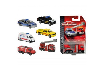 Majorette Sos Assortment, 6-Asst. Kurtarma Araçları