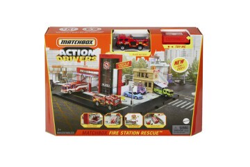 Matchbox Aksiyon Sürücüleri İtfaiye Kurtarma Ekibi Oyun Seti HBD74