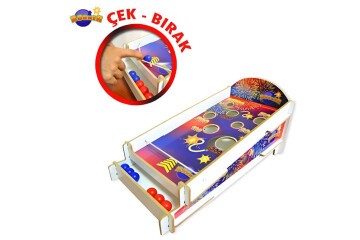 Matrax Ahşap Boomer Lastikli İp Oyunu