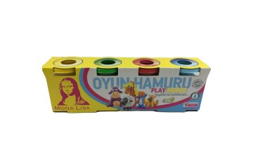 Mona Lisa Oyun Hamuru 480 GR 4 Renk SD244