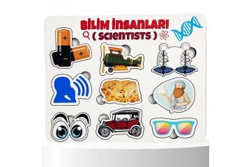 Moon Beavers Bilim İnsanları - 2 Ahşap Eğitici Oyun