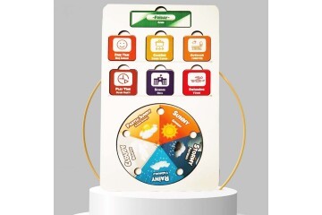 Moon Beavers Günlük Planım Ahşap Eğitici Oyun