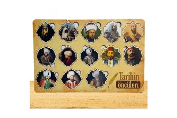 Moon Beavers Tarihin Öncüleri Ahşap Eğitici Oyun