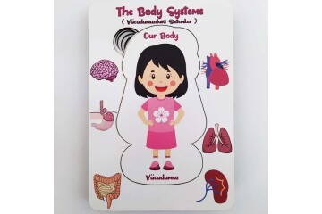 Moon Beavers Vücudumuz Sistemleri Kız Ahşap Eğitici Oyun