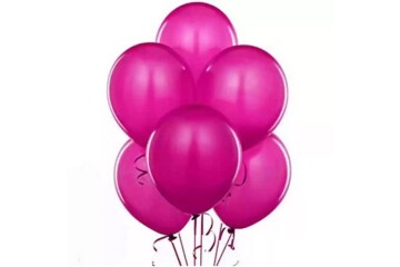 Nedi Balon Düz Renk Fuşya 100 LÜ PM-72099
