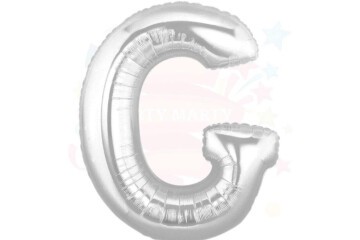 Nedi Balon Folyo 40 Harf Gümüş G 01358