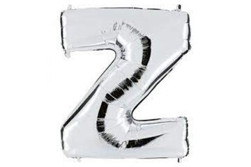 Nedi Balon Folyo 40 Harf Gümüş Z 01364