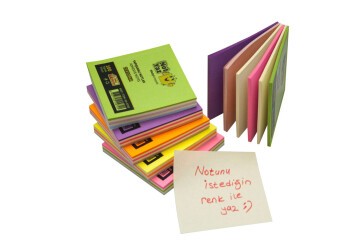 Not Yaz Yapışkanlı Not Kağıdı 100 YP Adhesıve Notes AD-9740