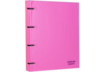 Önder Raınbow Colors 4 Halkalı Pvc Pembe 122-23