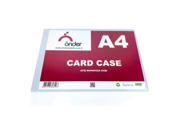 Önder Tabela Poşeti (Afiş Muhafaza Kabı) Asetat A4