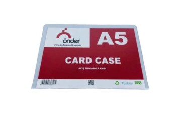 Önder Tabela Poşeti (Afiş Muhafaza Kabı) Asetat A5