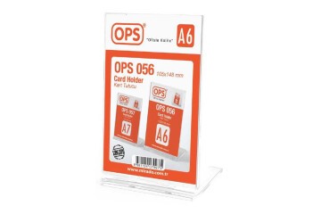 Ops Kart Tutucu Dikey A6  DP 056