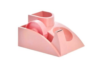 Ops Masa Seti Kalemlik Bant Makinalı Plastik Pastel Pembe KLM 304