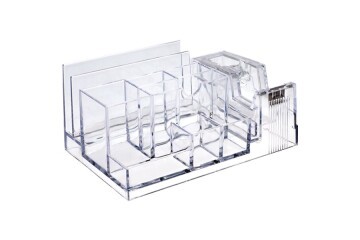 Ops Masa Seti Kalemlik Bant Makinalı Plastik Şeffaf KLM 301