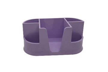 Ops Masa Seti Kalemlik-Organizer Pastel Mor KLM 209