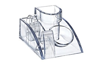 Ops Masa Üstü Organizer Kalemlik Bantlıklı Şeffaf Klm 304