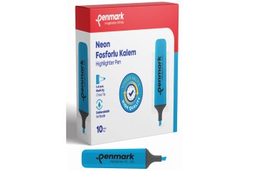 Penmark Fosforlu Kalem Neon Cam Göbeği HS-505 06