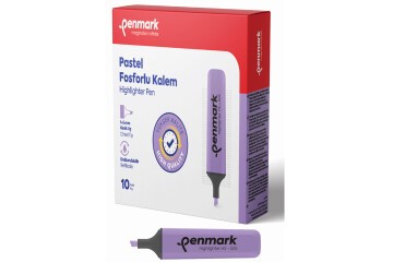 Penmark Fosforlu Kalem Pastel Lavanta HS-505 07