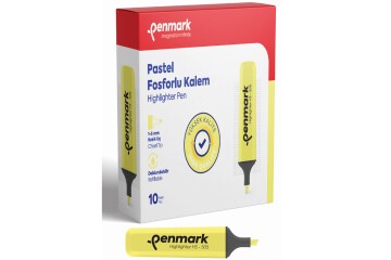 Penmark Fosforlu Kalem Pastel Limoni HS 505