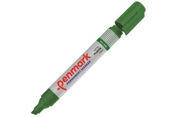 Penmark Markör Permanent Kesik Uç Yeşil HS-406