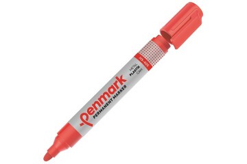 Penmark Markör Permanent Yuvarlak Uç Kırmızı HS-405