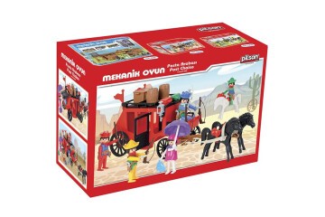 Pilsan Oyuncak Mini Mekanik Serisi: 2 Posta Arabası 04002