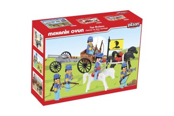Pilsan Oyuncak Mini Mekanik Serisi: 2 Top Arabası 04004