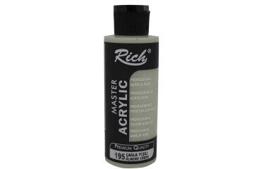 Rich Akrilik Boya Master 120 CC Çağla Yeşili 120-195