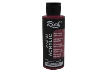 Rich Akrilik Boya Master 120 CC Çilek Kırmızı 120-149