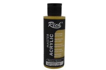 Rich Akrilik Boya Master 120 CC Oksit Sarı 120-127