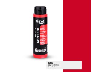 Rich Akrilik Boya Master 500 CC Bayrak Kırmızı 150