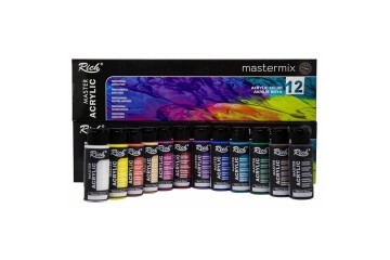 Rich Akrilik Boya Master-Mix 60 CC 12 Li