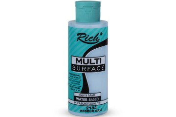 Rich Akrilik Boya Multi Surface 120 CC Bodrum Mavi 120-2184