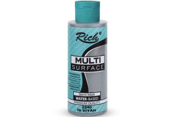 Rich Akrilik Boya Multi Surface 120 CC İs Siyah 2240
