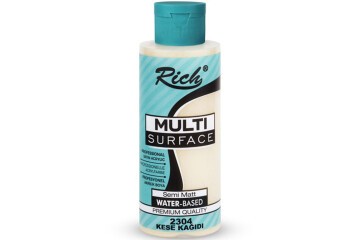Rich Akrilik Boya Multi Surface 120 CC Kese Kağıdı 2304