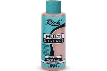 Rich Akrilik Boya Multi Surface 120 CC Latte 2254