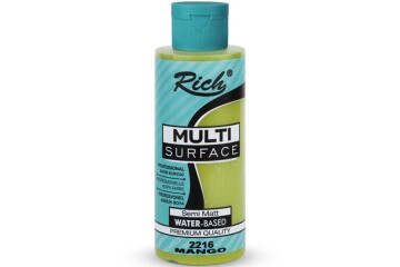 Rich Akrilik Boya Multi Surface 120 CC Mango 2216
