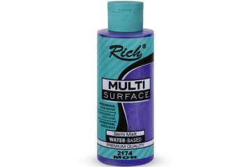Rich Akrilik Boya Multi Surface 120 CC Mor 120-2174
