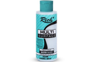 Rich Akrilik Boya Multi Surface 120 CC Pudra Mavi 2248