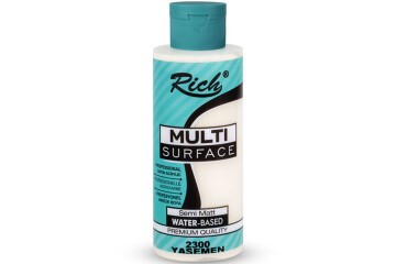 Rich Akrilik Boya Multi Surface 120 CC Yasemen 2300