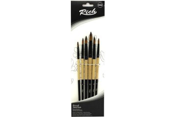 Rich Fırça Yeni Seri 03 Detay 6 Lı Set 5 11218